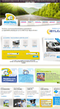 Mobile Screenshot of mistral-campingcars.com